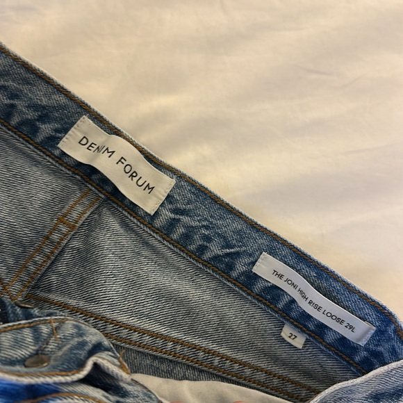 Denim Forum | The Joni High Rise Loose 29L - Picture 2 of 4